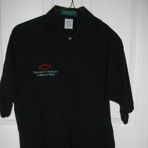 Men's black Genuine Chevrolet Lordstown Assembly polo. M. New.